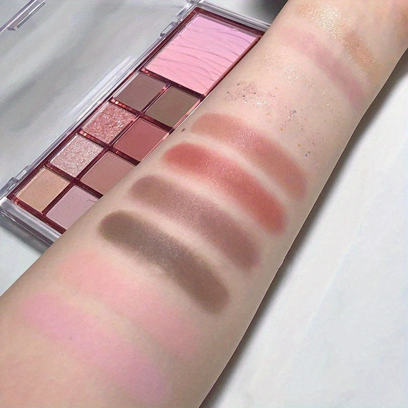 9 Blush Palette Mixed Style Brightening Look Powder