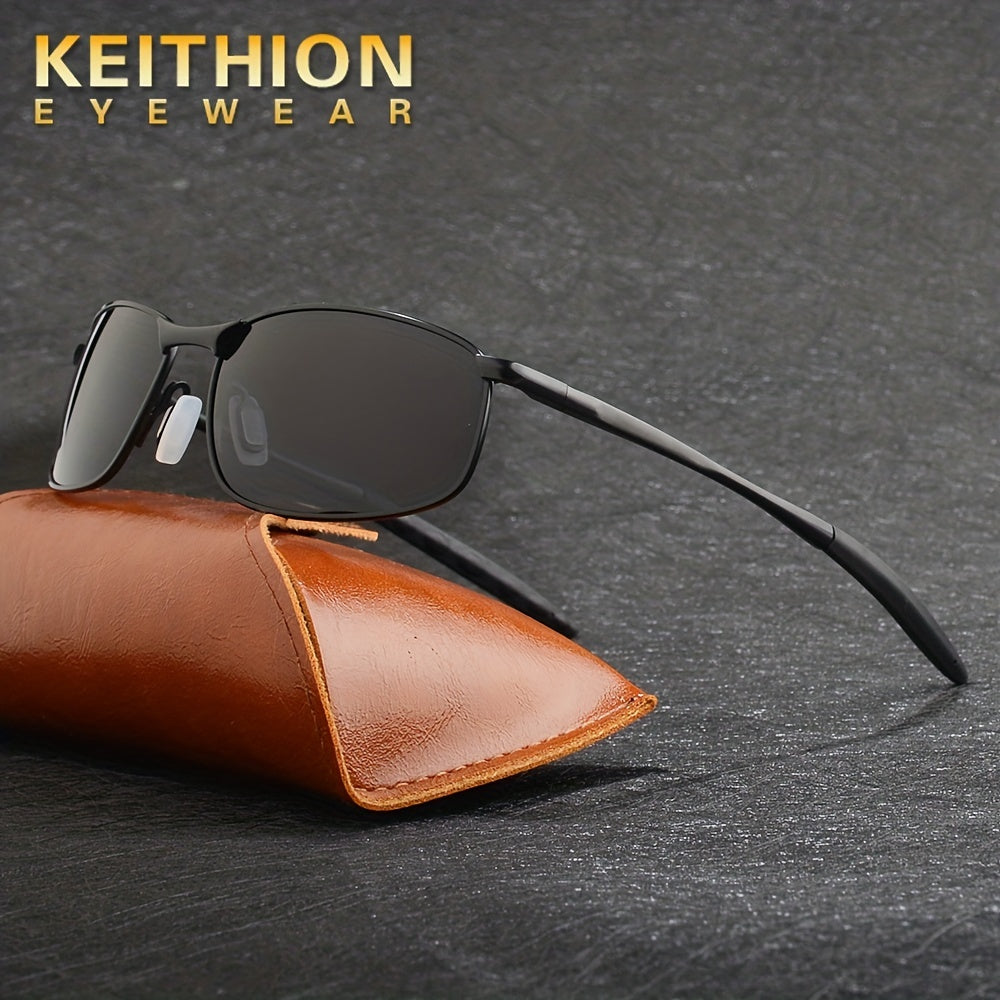 KEIHION Polarized Sports Sunglasses Metal Frame UV400