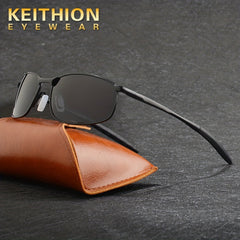 KEIHION Polarized Sports Sunglasses Metal Frame UV400