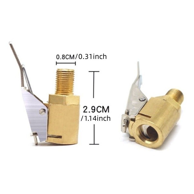 Inflatable Pump Connector for Quick Tire Filling