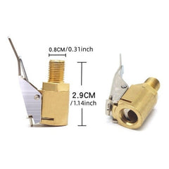 Inflatable Pump Connector for Quick Tire Filling