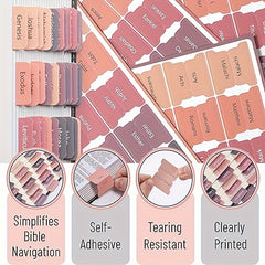 Catholic Bible Tabs Bookmark 75 Tabs 12 Bookmark