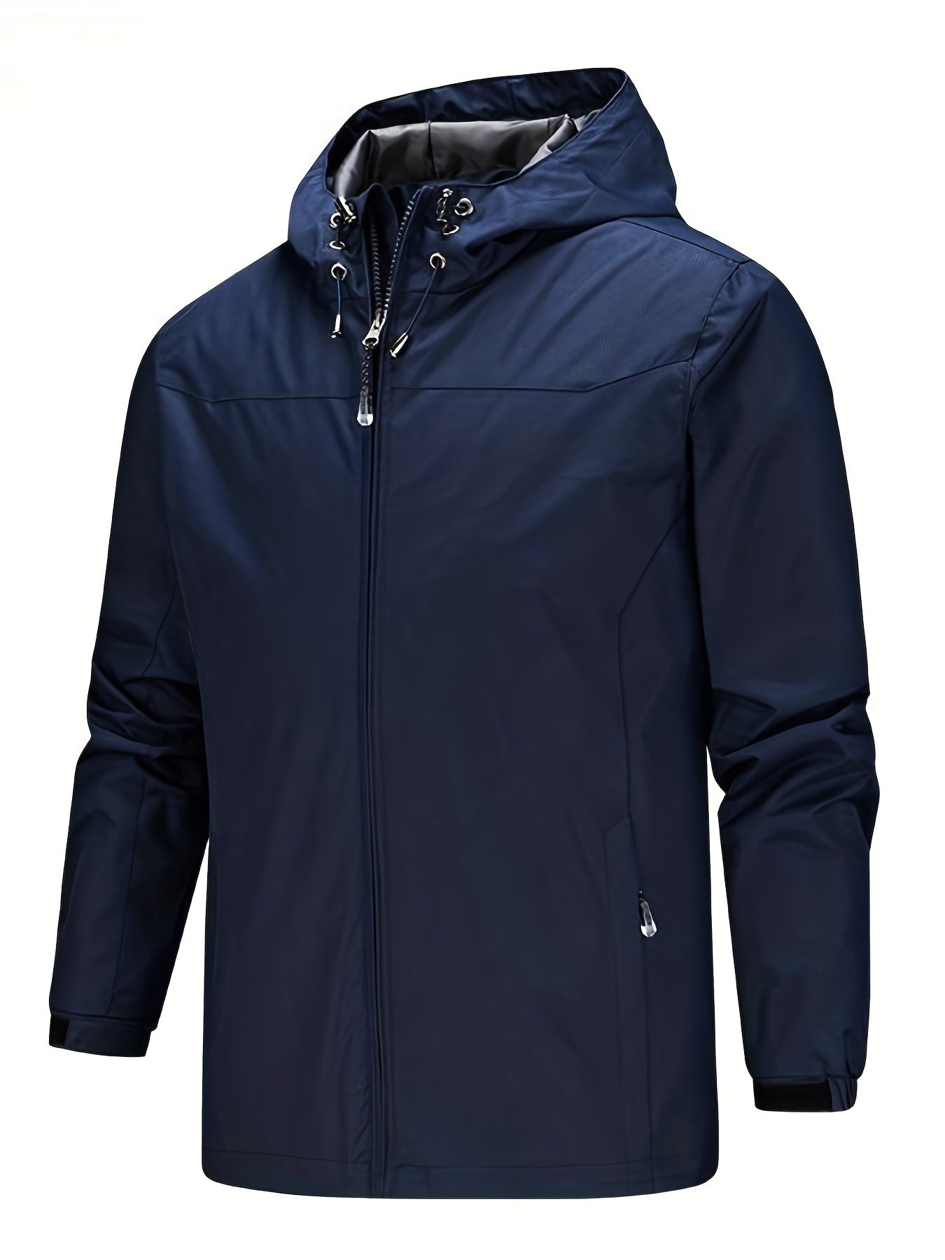 Men's Lightweight Waterproof Windbreaker Jacket Coat for Spring Autumn