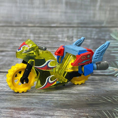 Durable ABS Motorcycle Building Blocks Set DIY Puzzle Educational Construction