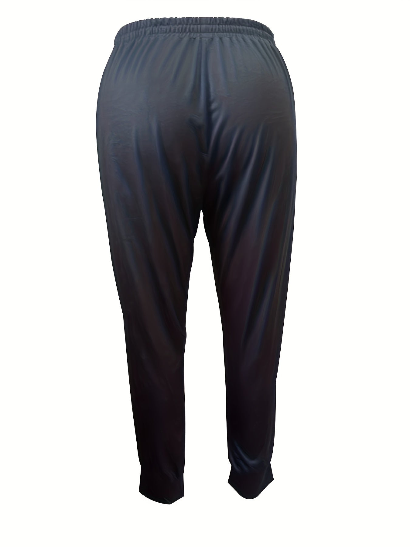 Women's Plus Paw Print Drawstring Jogger Trousers