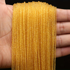 Yellow Spinel Beads 38cm