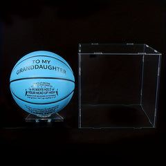 Acrylic Ball Stand Display Holder for Sports Balls Transparent