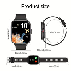 Smartwatch with Touchscreen, Wireless Notifications