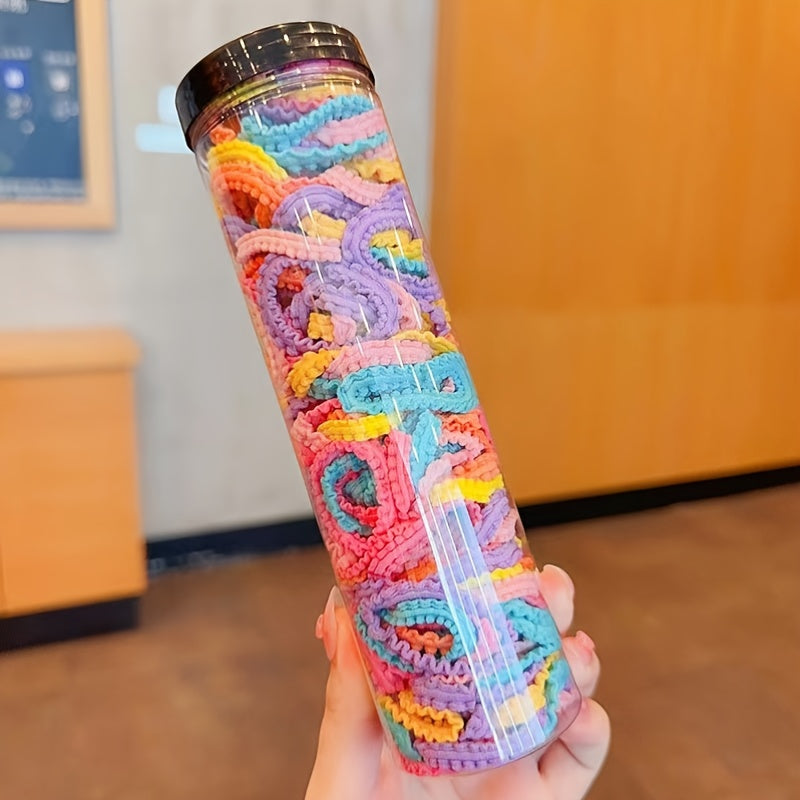Colorful Hair Ties Elastic Bands for Baby Girls