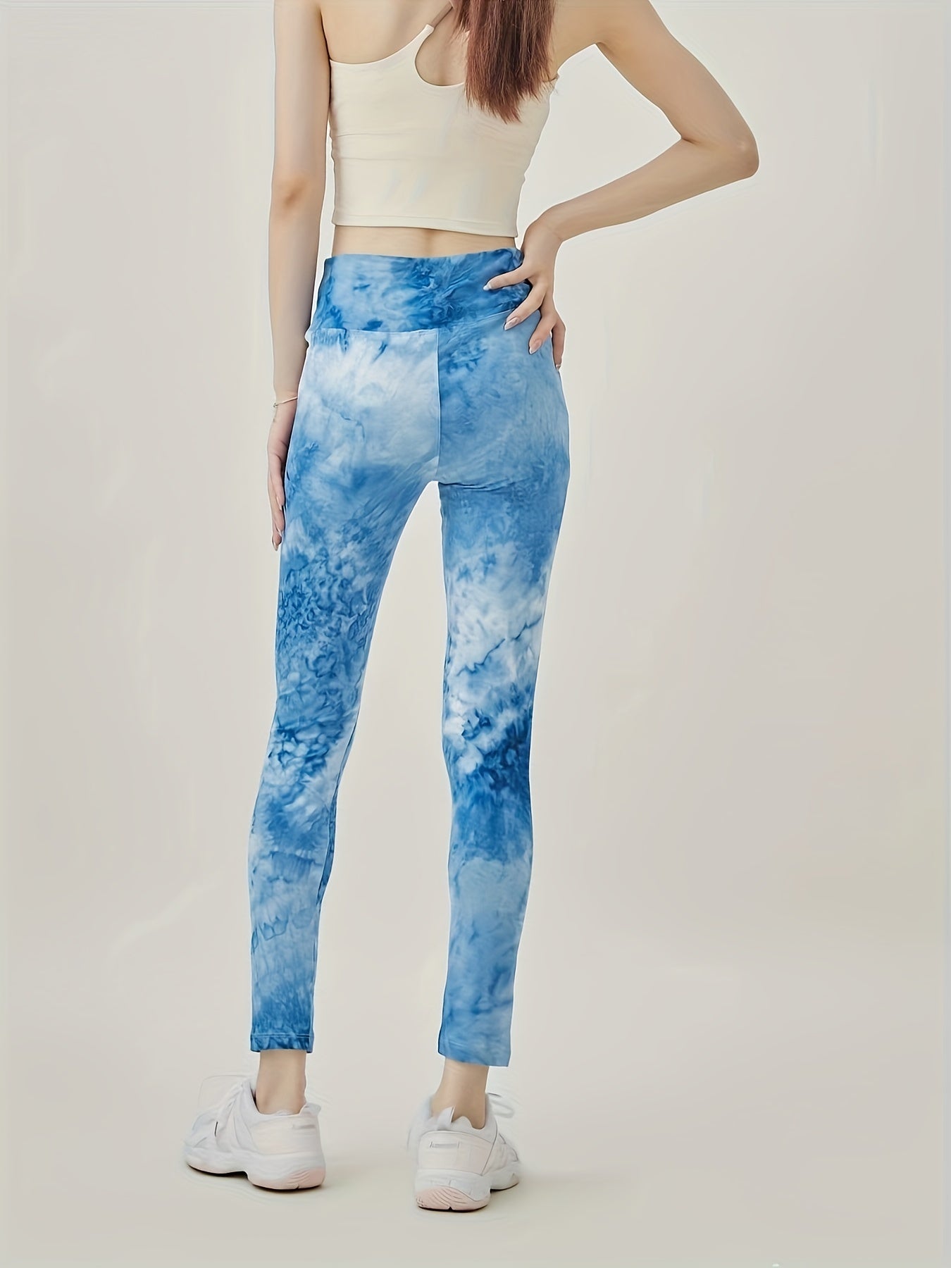  Tie Dye High Waist Yoga Pants