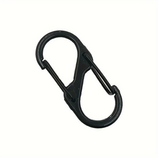 10pcs S-shaped Keychain Buckle for Outdoor Activities