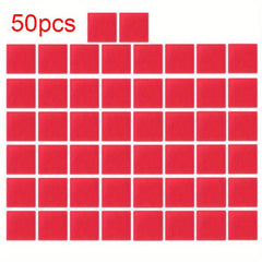 15-50pcs 2x2cm DIY Sticker Dotting Diamonds Red Wax Diamond Painting