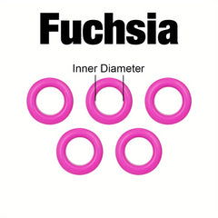 100 Multicolor Metal Eyelets Grommet Ring DIY Leathercraft Scrapbooking