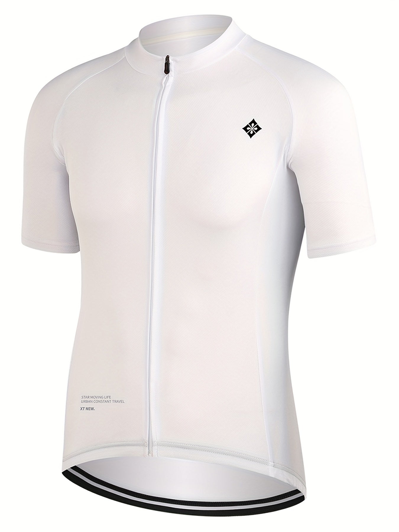 Quick Dry Men's Cycling Jersey with Breathable Moisture Wicking Fabric
