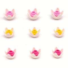 60pcs Flower Building Block Accessories for Lotus Campanula Garden