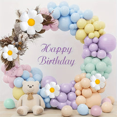 Colorful Balloons 157pcs Rainbow Balloons Garland