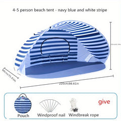 Automatic Beach Camping Sun Protection Portable Fishing Tent
