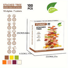 Stack & Solve Tree Toy Building Blocks