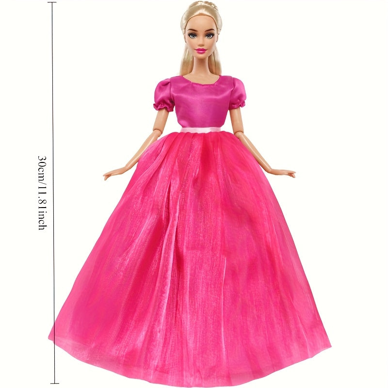YADIYADI Princess Wedding Dress Pink Purple 11 8 Dolls