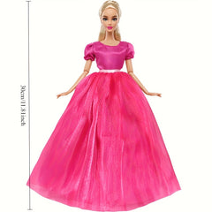 YADIYADI Princess Wedding Dress Pink Purple 11 8 Dolls