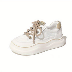 Women's Letter Graphic Outdoor Board Shoes Thick Bottom Casual Sneakers