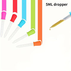 5ml Silicone Plastic Pipette Dropper for Feeding Medicine