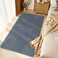 Dark Grey Carpet Living Room End Table Long Haired Sofa Bedroom