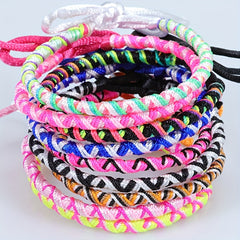 Colorful Boho Braided Bracelet for Summer Style and Birthday