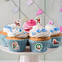 500pcs Vintage Christmas Stickers Retro Santa Stickers