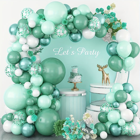 101pcs Green Balloon Garland Arch Kit Birthday Wedding Events Decoration