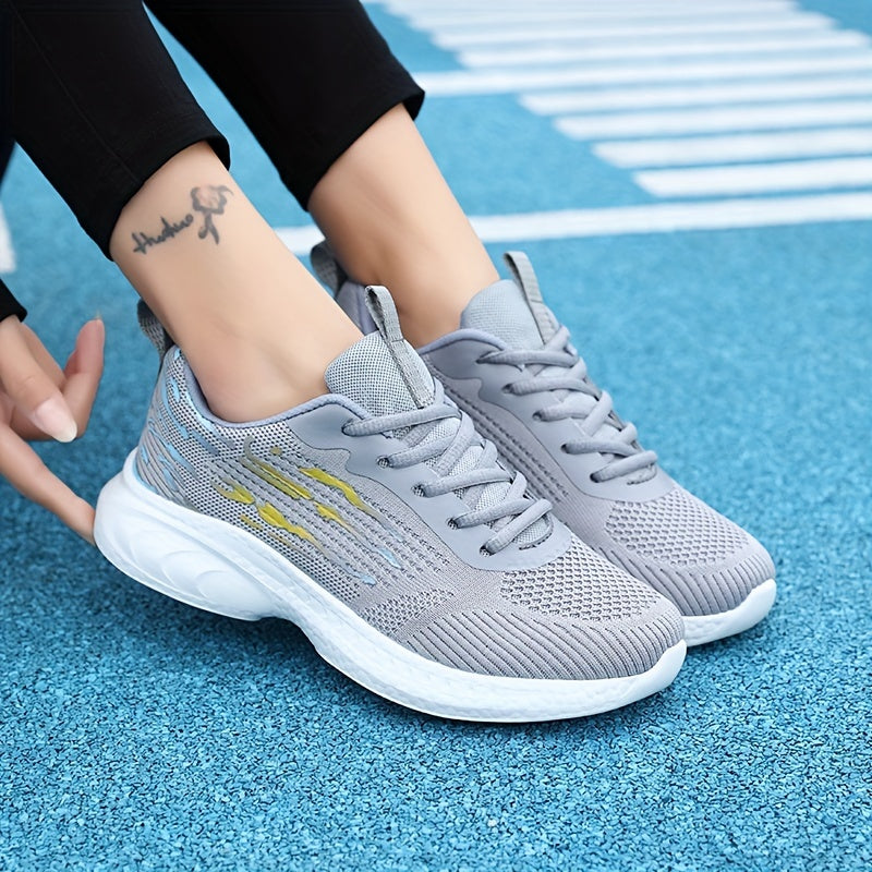 Women's Graffiti Graphic Running Shoes Breathable Comfort