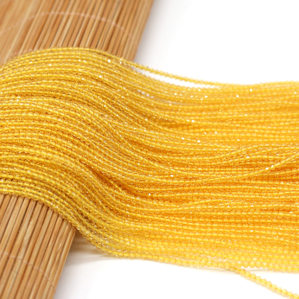 Yellow Spinel Beads 38cm