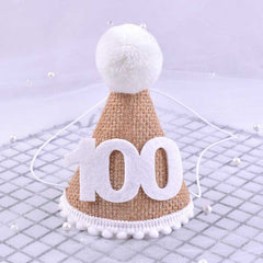 One Year Old Baby Birthday Hat Photo Prop