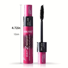 Waterproof 3D Fiber Mascara Double Layer Curling Thick Eyelash Makeup