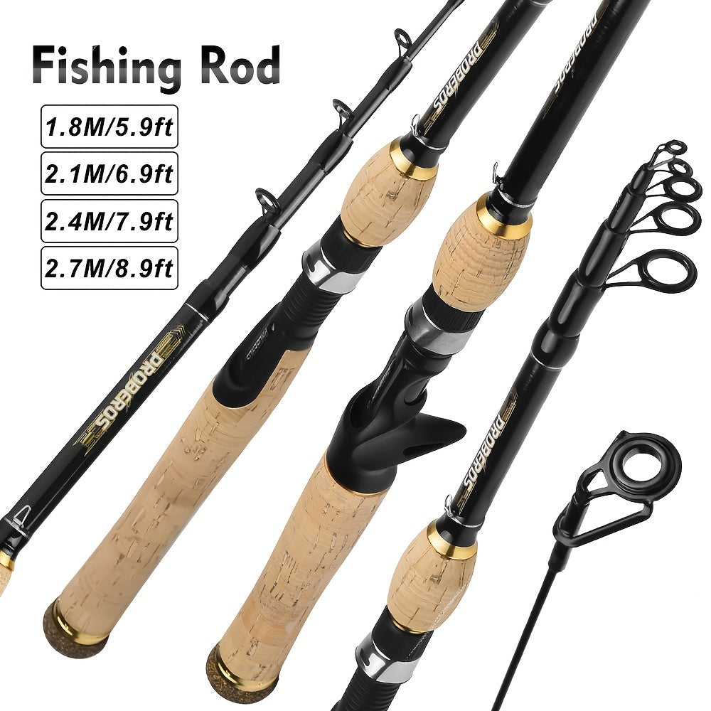 PROBEROS Telescopic Casting Rod & Reel Combo Set