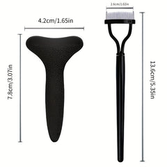 2PCS Eyelash Mascara Guard Separator Tool 2 In 1 Kit Lash Applic