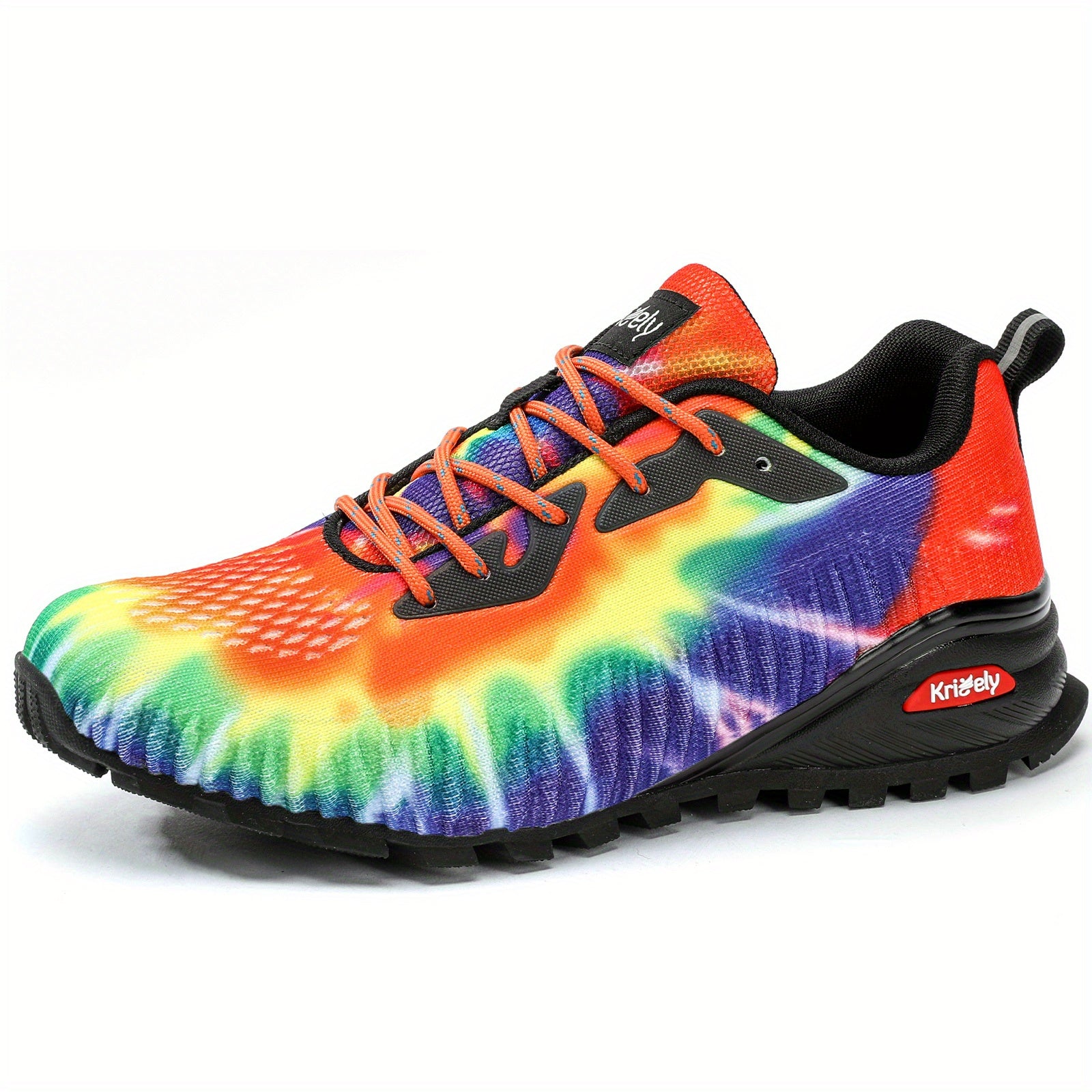 Men's Knit Trail Running Shoes for Traveling Hiking