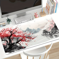 Non Slip Gaming Mouse Pad - Smooth Surface for Office and Gaming - Protects Desk