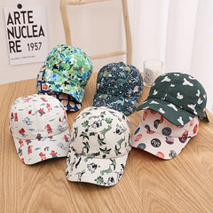 Kids Letter Embroidered Sunshade Baseball Cap
