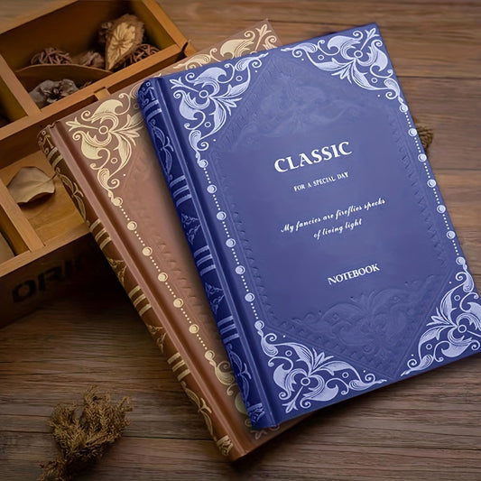 A5 Vintage Notebook Classic Thickened Notepad Student Diary 100 Sheets
