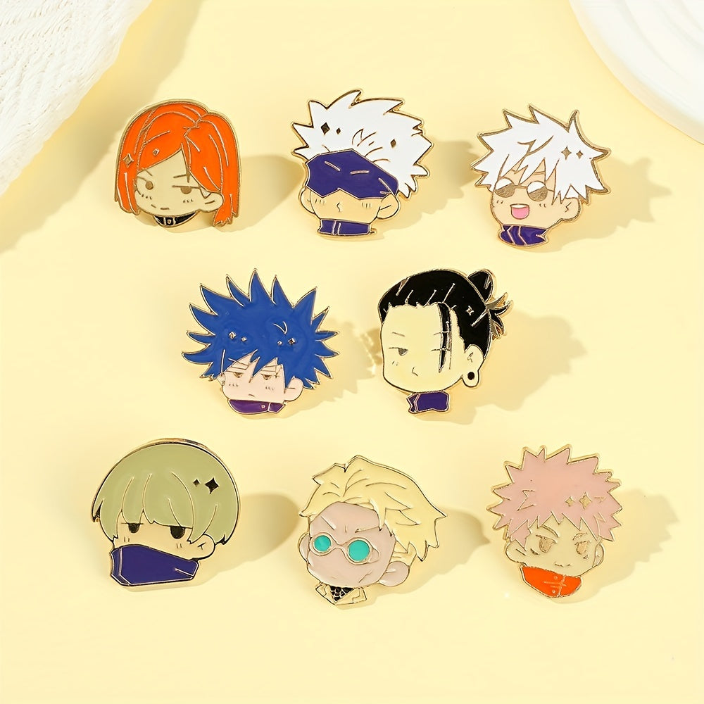 Anime Character Brooch Pin for Fashionable Backpack