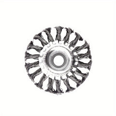 Wire Wheel Brush Twist Knotted Carbon Steel Wire Wheel for Angle Grinder
