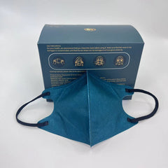 Colorful Elastic Earloops Adult Face Masks 30pcs