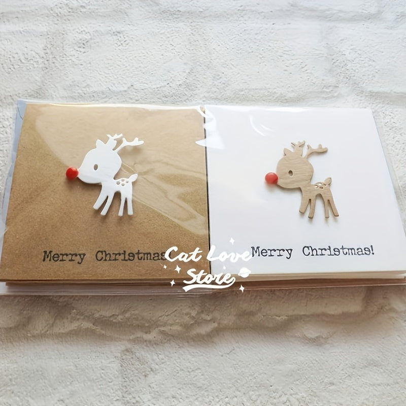 1pc Christmas Deer Metal Cutting Dies Scrapbooking Stencil Die Cuts