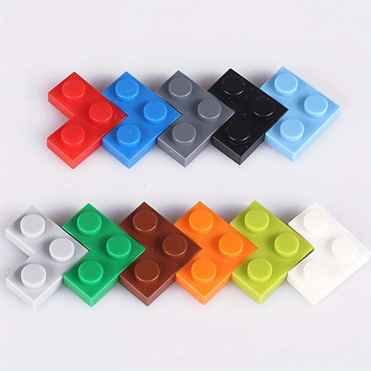 20Pcs Building Blocks 2X2 Wall Short Corner Bricks Thirteen Colors