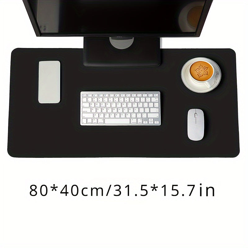 PU Desk Mat Office Desk Pad Protector Waterproof Mouse Mat