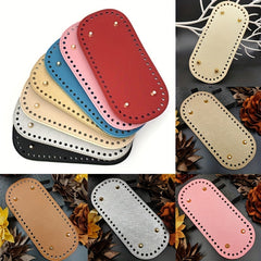 Modern Handwoven Bag Bottom Oval Shape Sewing Accessories