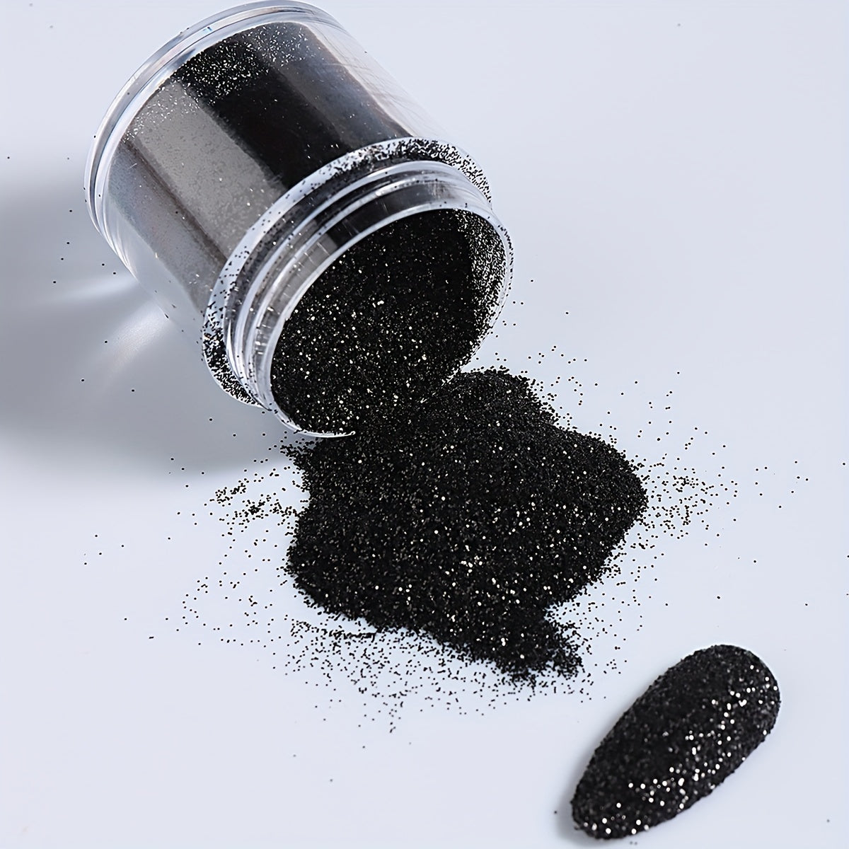 Shimmering Nail Glitter Powder Set - 2 Colors