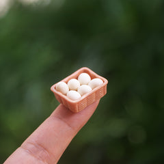 Mini Resin Egg Mini House Kitchen Decoration