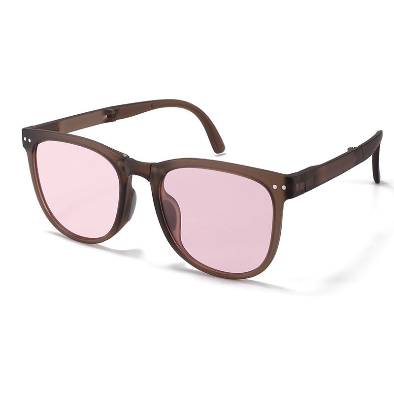 1pc Polarized UV Protection Folding Ladies Sunglasses